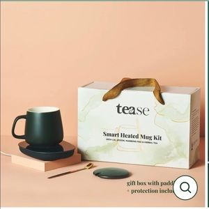 Brand new in box Tease heated mug